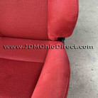 JDM EP3 Civic Type R Front Red Recaro Seats  